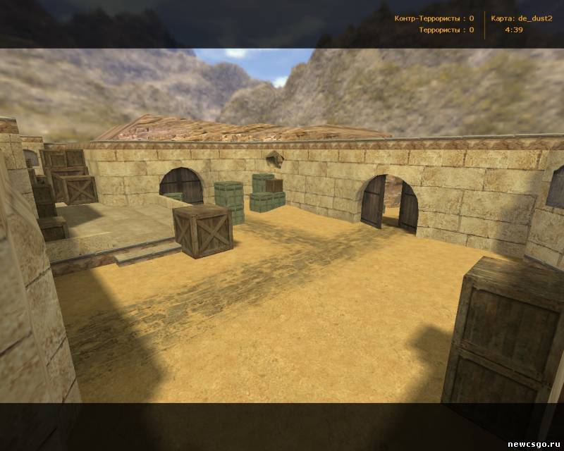 Текстура de_dust2