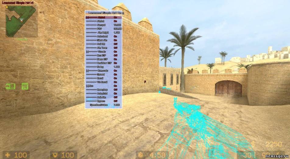 Чит Lmaowned Simple HvH Hook v 1.0 для CSS v69