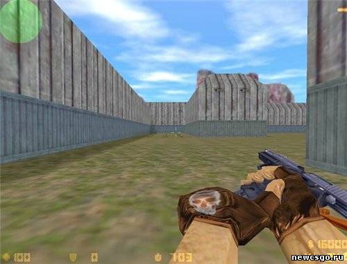 Перчатки с черепом для CS 1.6