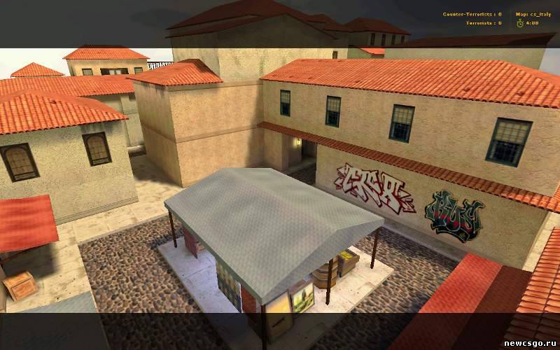 Текстура карты Cs Italy