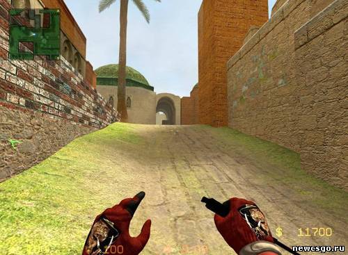 Перчатки Фредди Крюгера для CSS