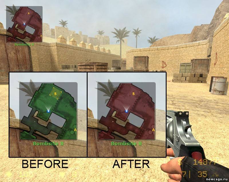 Красный радар для CSS