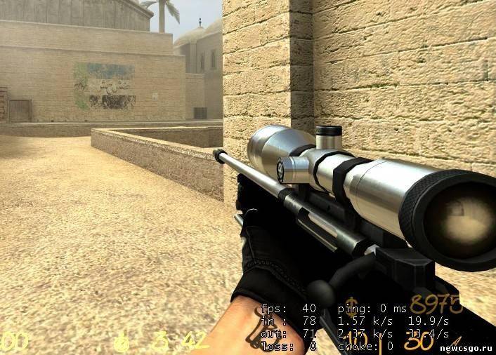 Стрельба с AWP без перезарядки