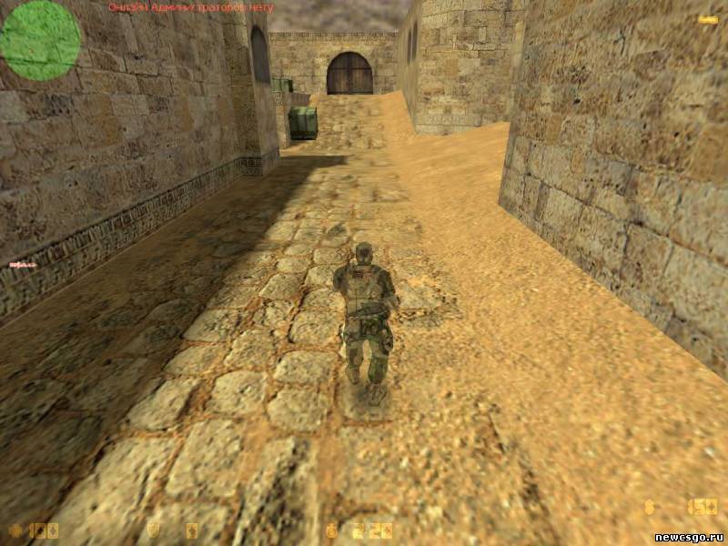 Вид от третьего лица в игре CS 1.6