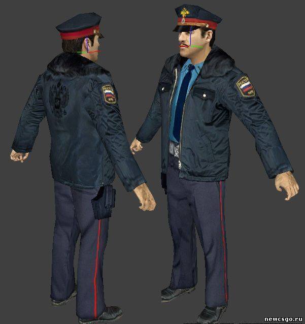 Cкин для админа Полицейского для CSS