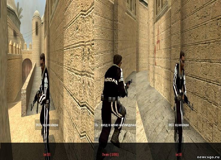 Скин террориста в костюме Adidas для CSS