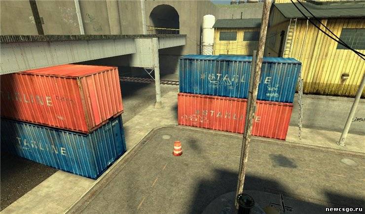 Реалистичные текстуры карты CSS - cs_assault