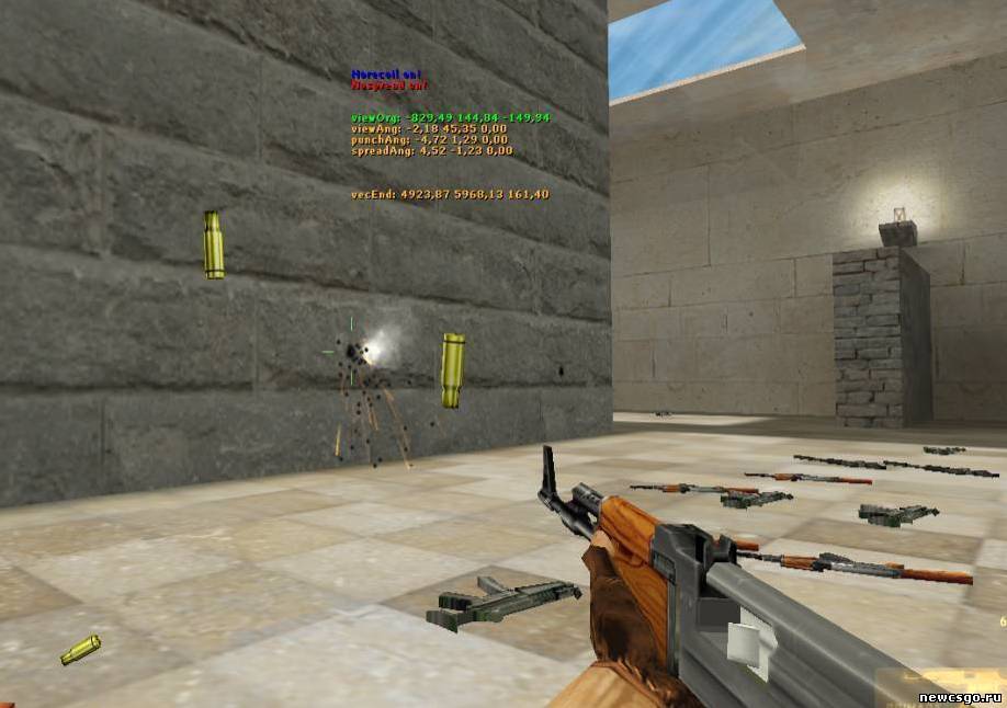 Анти-отдача + анти-разброс для CS 1.6