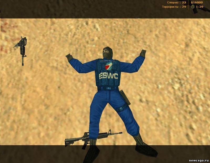 ESWC 2010 player models для  CS 1.6